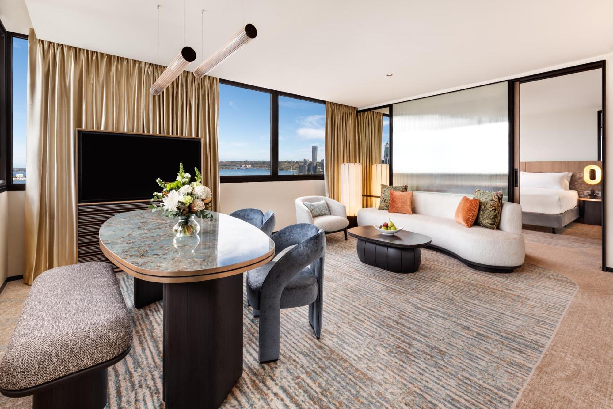 فندق بان باسيفيك بيرث المظهر الخارجي الصورة A suite at the hotel